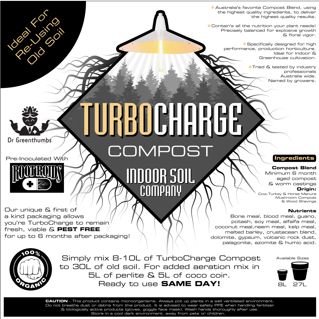 Dr Greenthumbs TurboCharge Compost